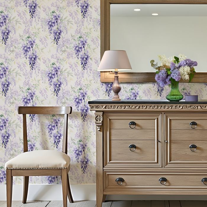Poppy, Wisteria, Peony & Magnolia Wallpaper: Statement Blooms, One for Every Room