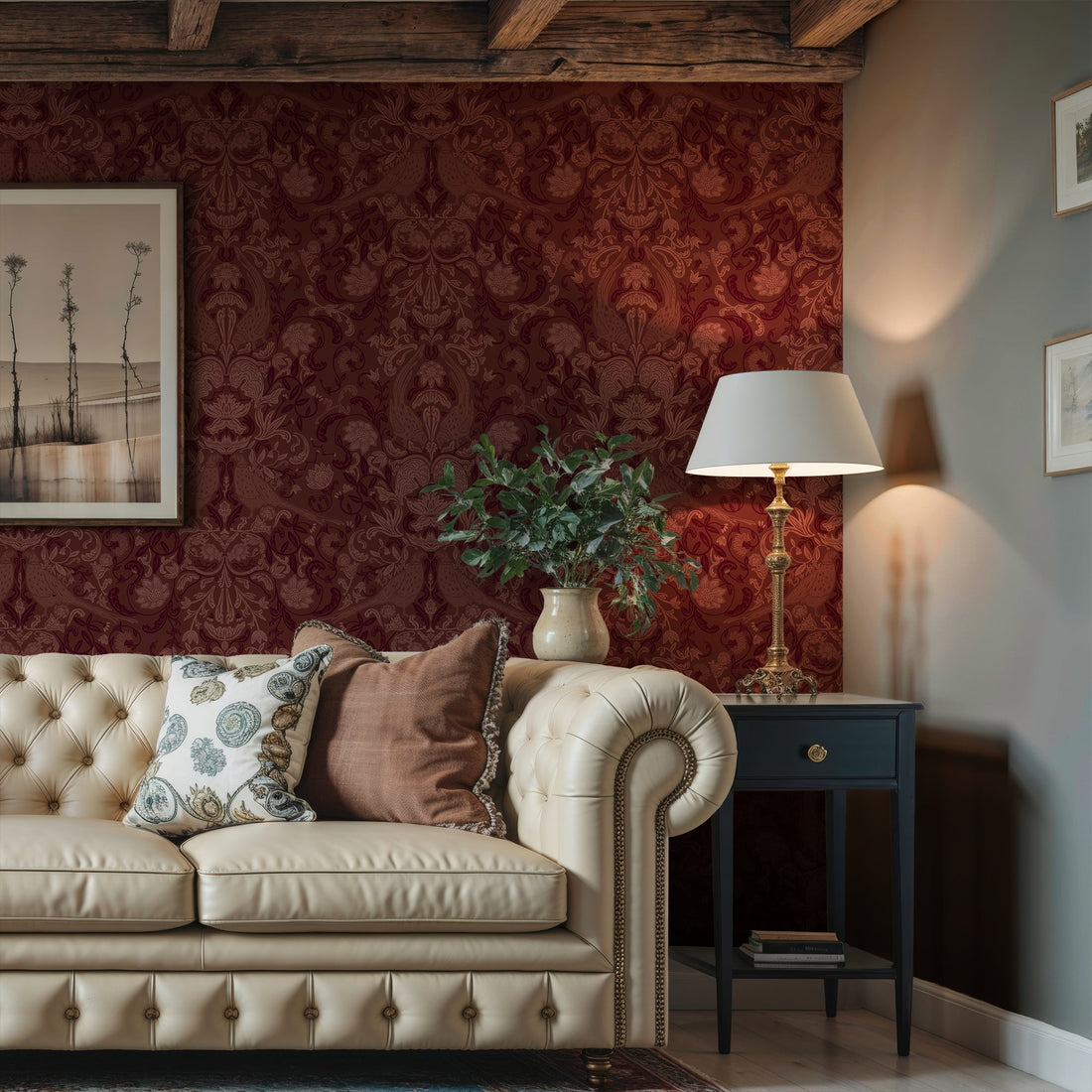 Large-Scale & Bold Floral Wallpaper: Statement Blooms for a Standout Wall