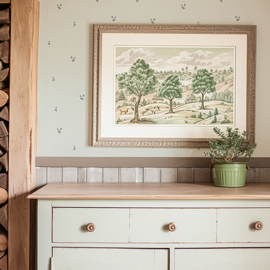 Neutral Floral Wallpaper: Quiet Pattern, Effortless Calm