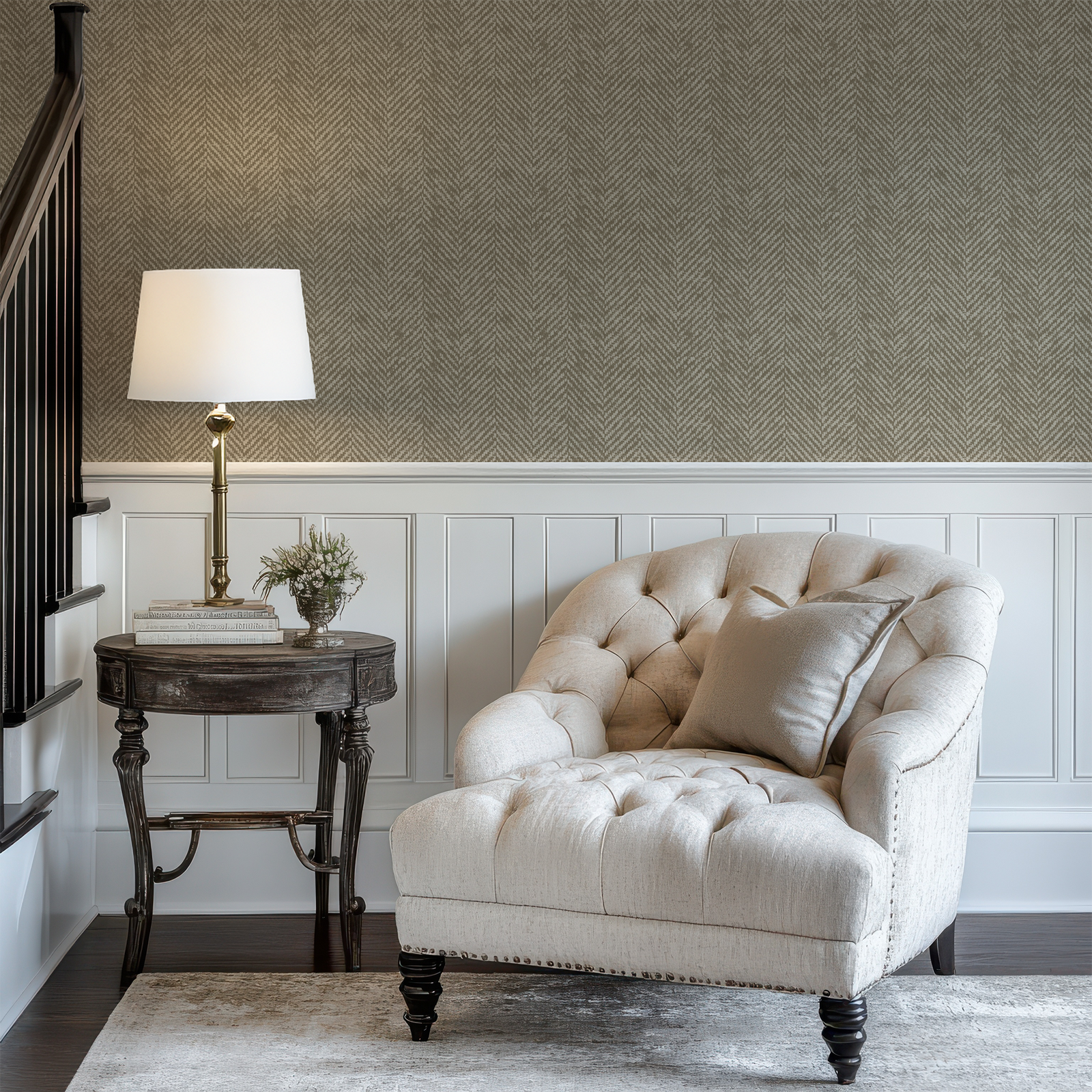 Fabric Effect Wallpaper