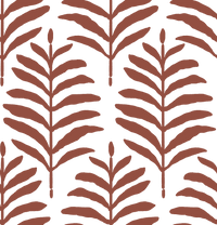 Lady Fern  Pattern - Winter Colourway